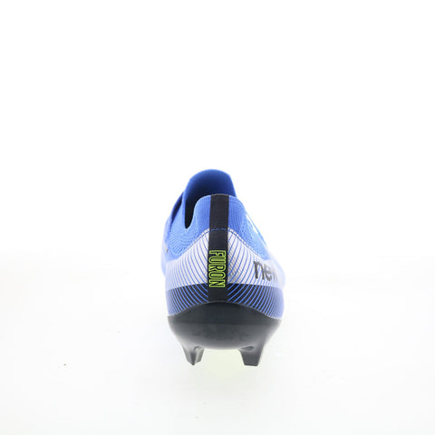 New Balance Furon V7 Destroy FG Mens Blue Athletic Soccer Cleats Shoes