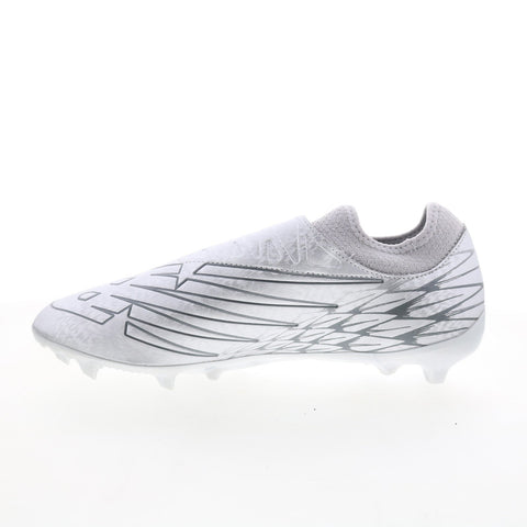 New Balance Furon V7 Dispatch FG Mens Gray Athletic Soccer Cleats Shoes