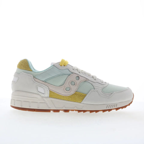 Saucony Shadow 5000 S60779-5 Womens Beige Nubuck Lifestyle Sneakers Shoes