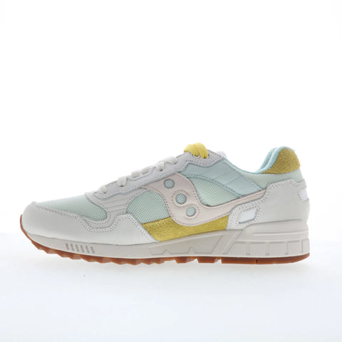 Saucony Shadow 5000 S60779-5 Womens Beige Nubuck Lifestyle Sneakers Shoes
