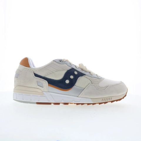 Saucony Shadow 5000 S70637-5 Mens Gray Suede Lace Up Lifestyle Sneakers Shoes