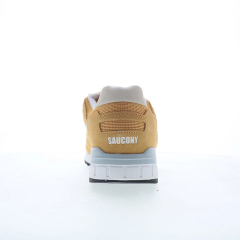Saucony Shadow 5000 S70665-10 Mens Orange Suede Lifestyle Sneakers Shoes
