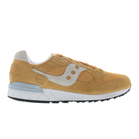Saucony Shadow 5000 S70665-10 Mens Orange Suede Lifestyle Sneakers Shoes