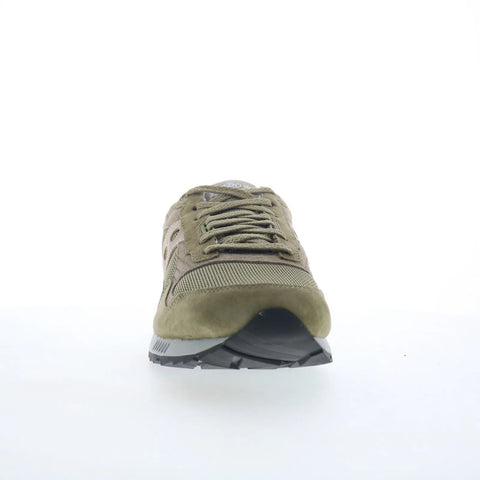 Saucony Shadow 5000 S70665-35 Mens Green Suede Lifestyle Sneakers Shoes