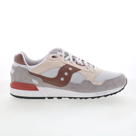 Saucony Shadow 5000 S70665-37 Mens Gray Suede Lifestyle Sneakers Shoes