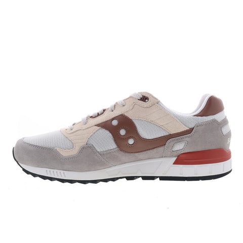 Saucony Shadow 5000 S70665-37 Mens Gray Suede Lifestyle Sneakers Shoes