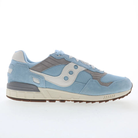 Saucony Shadow 5000 S70665-41 Mens Blue Suede Lifestyle Sneakers Shoes