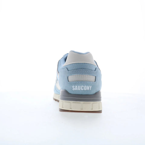 Saucony Shadow 5000 S70665-41 Mens Blue Suede Lifestyle Sneakers Shoes
