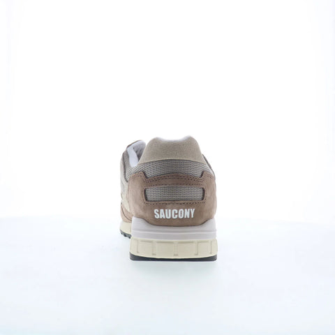 Saucony Shadow 5000 S70665-42 Mens Gray Suede Lifestyle Sneakers Shoes