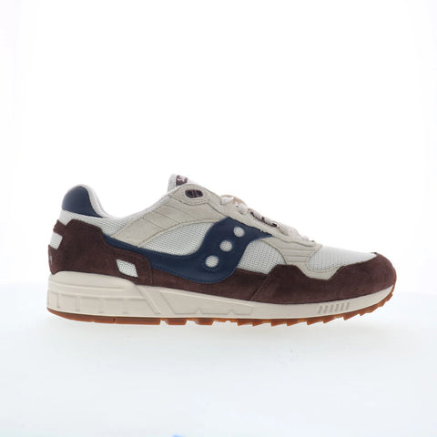 Saucony Shadow 5000 S70665-44 Mens Gray Suede Lifestyle Sneakers Shoes