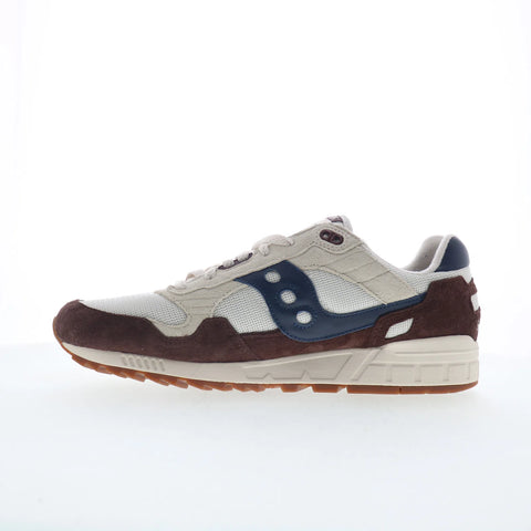 Saucony Shadow 5000 S70665-44 Mens Gray Suede Lifestyle Sneakers Shoes
