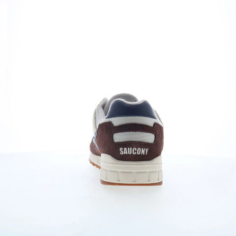 Saucony Shadow 5000 S70665-44 Mens Gray Suede Lifestyle Sneakers Shoes