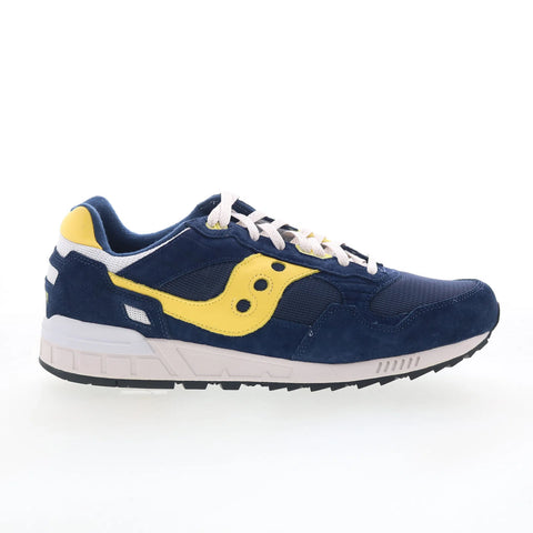 Saucony Shadow 5000 S70665-47 Mens Blue Suede Lifestyle Sneakers Shoes
