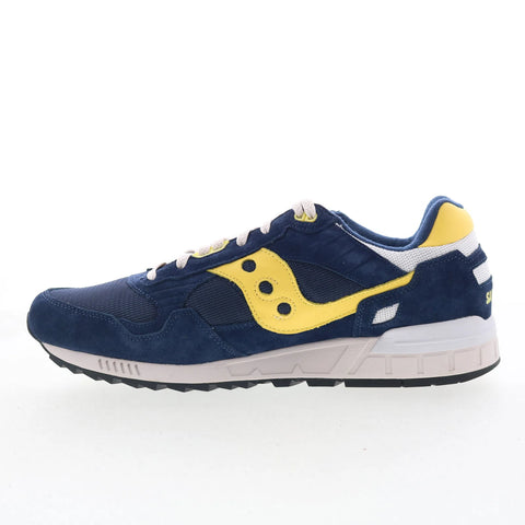 Saucony Shadow 5000 S70665-47 Mens Blue Suede Lifestyle Sneakers Shoes