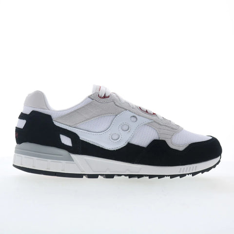 Saucony Shadow 5000 S70665-49 Mens White Suede Lifestyle Sneakers Shoes