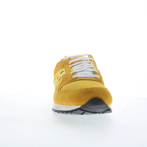 Saucony Shadow 5000 S70665-62 Mens Yellow Suede Lifestyle Sneakers Shoes