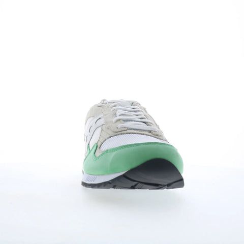 Saucony Shadow 5000 S70667-1 Mens White Suede Lifestyle Sneakers Shoes