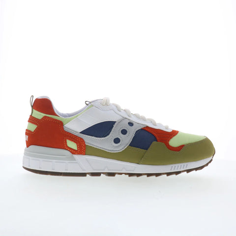 Saucony Shadow 5000 S70752-1 Mens Green Suede Lifestyle Sneakers Shoes