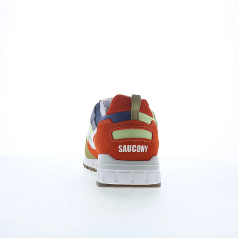 Saucony Shadow 5000 S70752-1 Mens Green Suede Lifestyle Sneakers Shoes