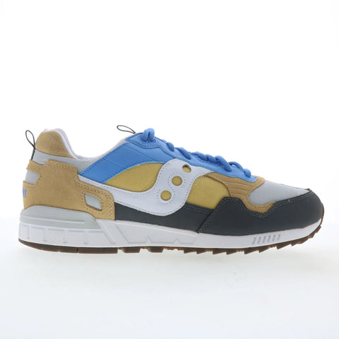 Saucony Shadow 5000 S70752-2 Mens Blue Suede Lace Up Lifestyle Sneakers Shoes