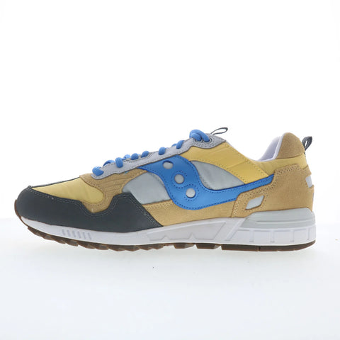 Saucony Shadow 5000 S70752-2 Mens Blue Suede Lace Up Lifestyle Sneakers Shoes