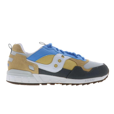Saucony Shadow 5000 S70752-2 Mens Blue Suede Lace Up Lifestyle Sneakers Shoes