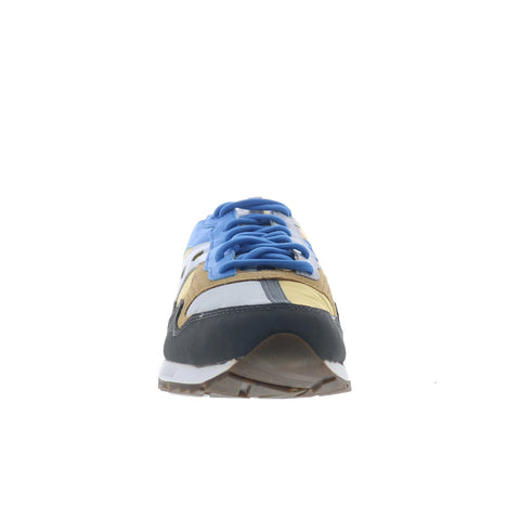 Saucony Shadow 5000 S70752-2 Mens Blue Suede Lace Up Lifestyle Sneakers Shoes
