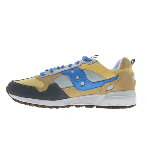 Saucony Shadow 5000 S70752-2 Mens Blue Suede Lace Up Lifestyle Sneakers Shoes