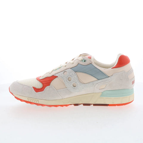 Saucony Shadow 5000 S70811-1 Mens Beige Suede Lifestyle Sneakers Shoes