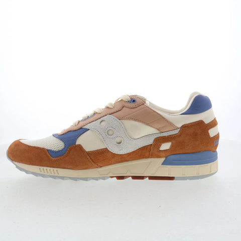 Saucony Shadow 5000 S70811-3 Mens Beige Suede Lifestyle Sneakers Shoes