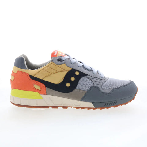 Saucony Shadow 5000 S70853-4 Mens Gray Suede Lace Up Lifestyle Sneakers Shoes