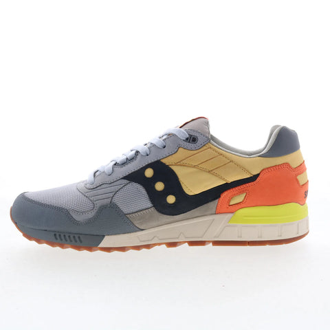 Saucony Shadow 5000 S70853-4 Mens Gray Suede Lace Up Lifestyle Sneakers Shoes