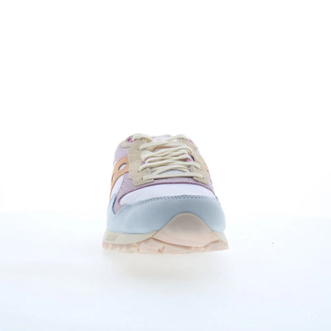 Saucony Shadow 5000 S70904-2 Mens White Suede Lifestyle Sneakers Shoes