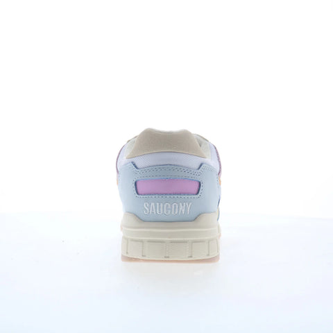 Saucony Shadow 5000 S70904-2 Mens White Suede Lifestyle Sneakers Shoes