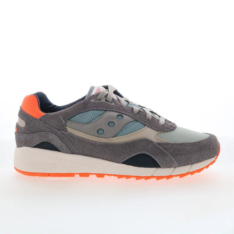 Saucony Shadow 6000 S60792-2 Womens Gray Suede Lifestyle Sneakers Shoes