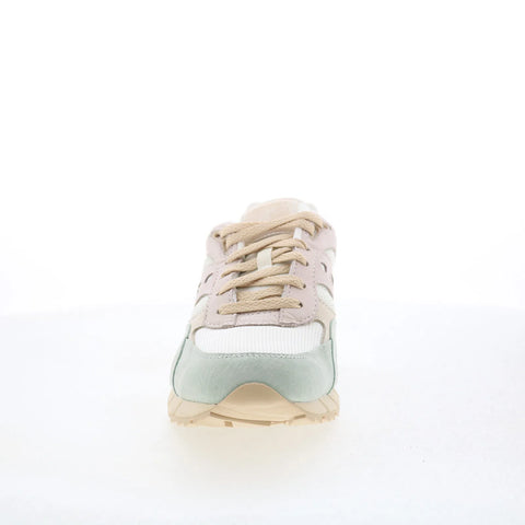Saucony Shadow 6000 S60882-1 Womens White Nubuck Lifestyle Sneakers Shoes