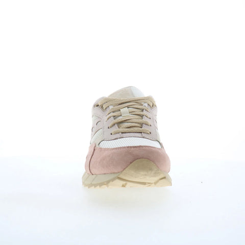 Saucony Shadow 6000 S60882-2 Womens White Nubuck Lifestyle Sneakers Shoes