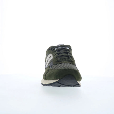 Saucony Shadow 6000 S70441-45 Mens Green Suede Lifestyle Sneakers Shoes