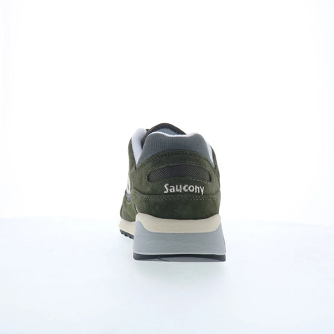 Saucony Shadow 6000 S70441-45 Mens Green Suede Lifestyle Sneakers Shoes