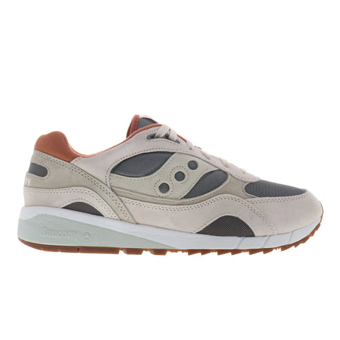 Saucony Shadow 6000 S70441-50 Mens Beige Suede Lifestyle Sneakers Shoes