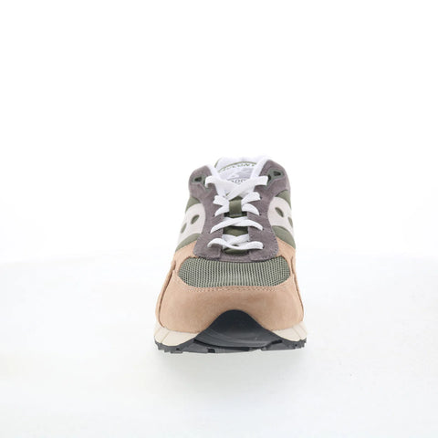 Saucony Shadow 6000 S70441-56 Mens Green Suede Lifestyle Sneakers Shoes