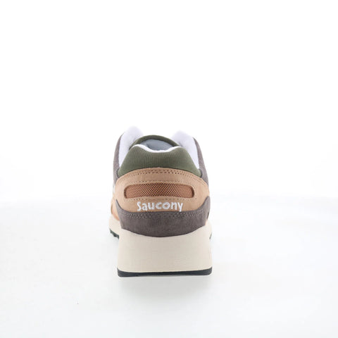 Saucony Shadow 6000 S70441-56 Mens Green Suede Lifestyle Sneakers Shoes