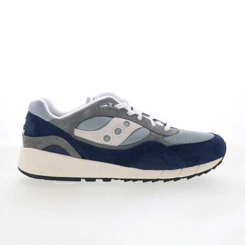 Saucony Shadow 6000 S70441-57 Mens Gray Suede Lifestyle Sneakers Shoes