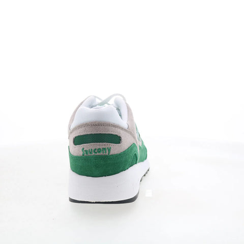 Saucony Shadow 6000 S70441-63 Mens Green Suede Lifestyle Sneakers Shoes
