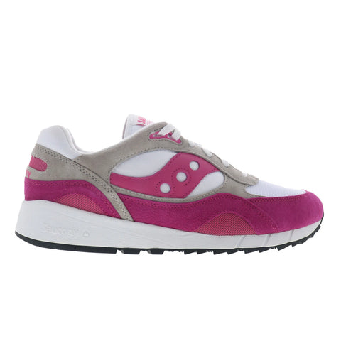 Saucony Shadow 6000 S70441-67 Mens Pink Mesh Lace Up Lifestyle Sneakers Shoes