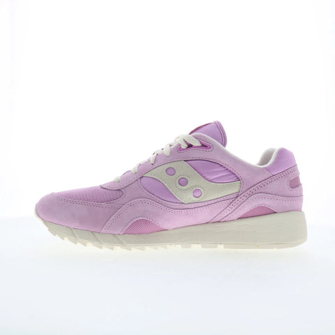 Saucony Shadow 6000 S70441-74 Mens Pink Suede Lifestyle Sneakers Shoes