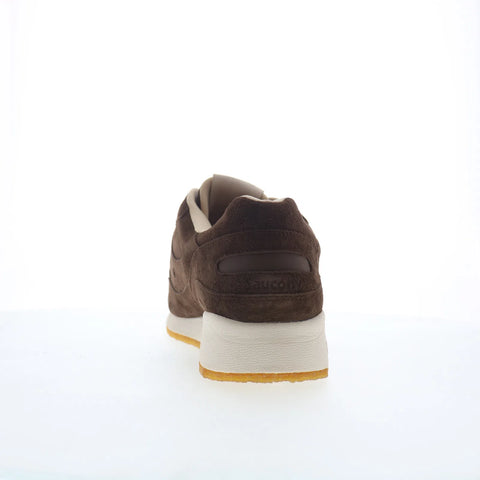 Saucony Shadow 6000 S70706-4 Mens Brown Suede Lifestyle Sneakers Shoes