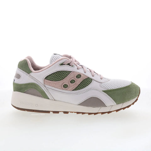 Saucony Shadow 6000 S70779-1 Mens Gray Suede Lifestyle Sneakers Shoes