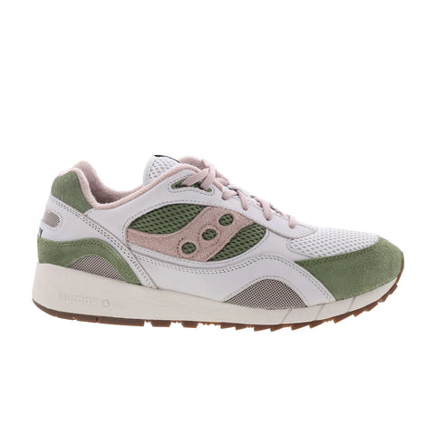 Saucony Shadow 6000 S70779-1 Mens Gray Suede Lifestyle Sneakers Shoes