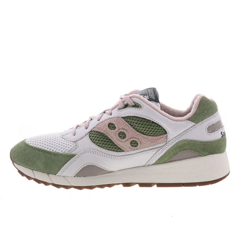 Saucony Shadow 6000 S70779-1 Mens Gray Suede Lifestyle Sneakers Shoes